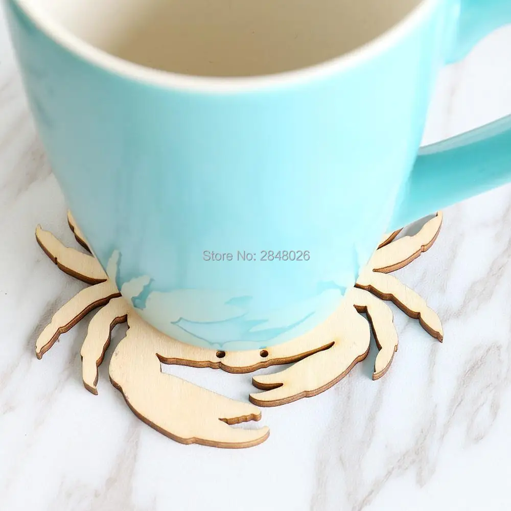 Laser Cut Wood Coaster Ornaments .Unfinished Wood Tags .Rustic leaves  Ornaments,Wood Coasters Cup Mat Placemats - AliExpress