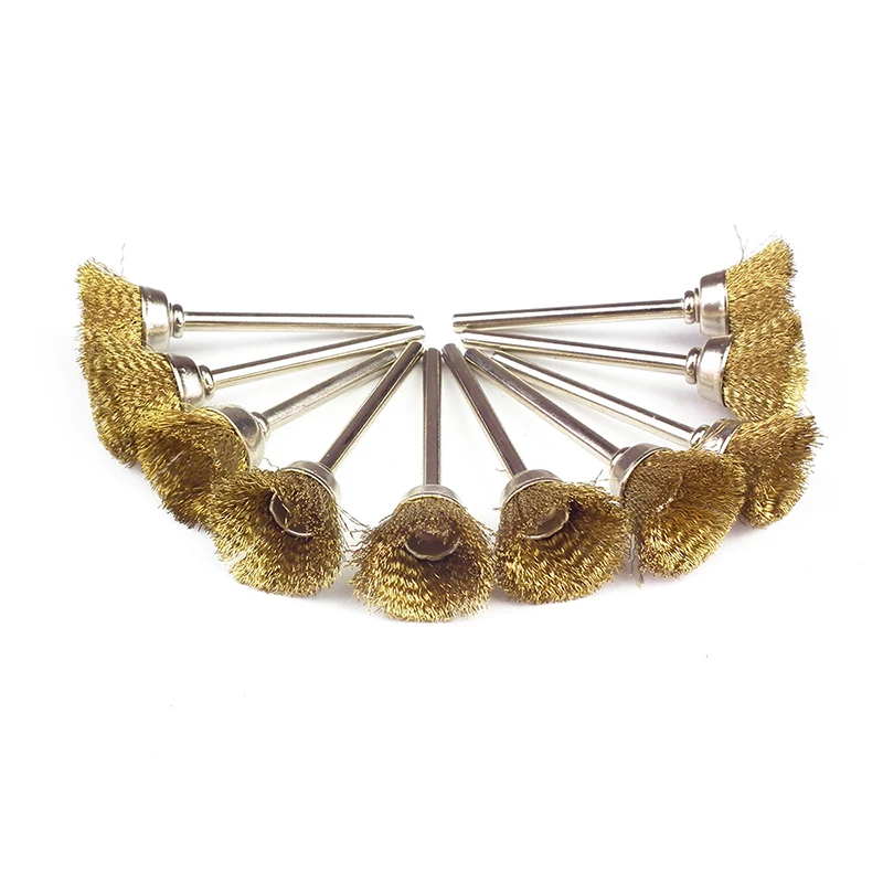 Buy 10pcs Steel Wire Brush dremel tools accessories