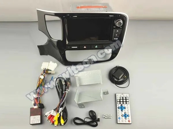 Excellent 8" Android 8.0 Oreo OS Car DVD Multimedia GPS Radio for Mitsubishi Outlander 2015 2016 2017 2018 with Full Video Output Support 2