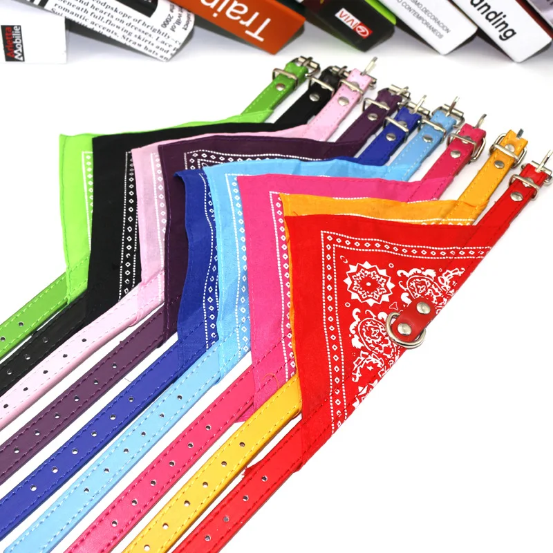 Title 4, Classic Pet Cat Collar PU Leather Small Dog Sca...