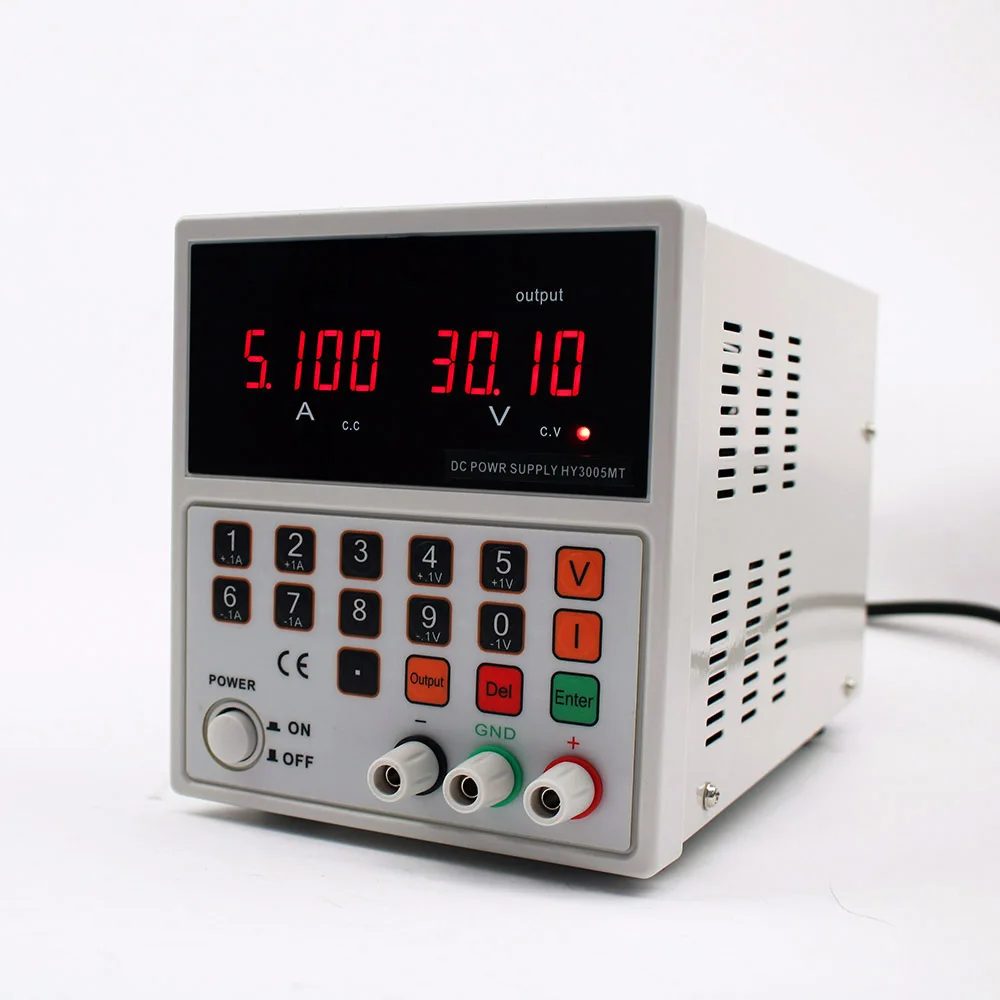 single CNC adjustable DC power supply 30V5A HY3005MT