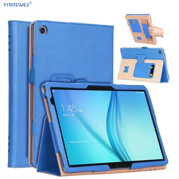 

For Huawei MediaPad M5 Lite 10 Leather Case Stand Tablet Cover For Huawei M5 lite 10.1 '' BAH2-W19 BAH2-L09 BAH2-W09 +Films