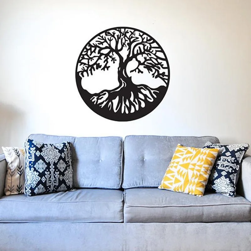 

Tree Of Life Vinyl Wall Sticker Waterproof Removeable Big Tree Wall Decal Bedroom Living Room Decoration Art Poster ZX144