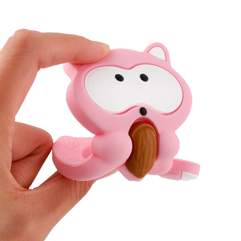 1pc-Silicone-Raccoon-Charm-BPA-Free-Cartoon-Animals-Baby-Teething-DIY-Necklace-Soft-Pacifier-Clips-Chain