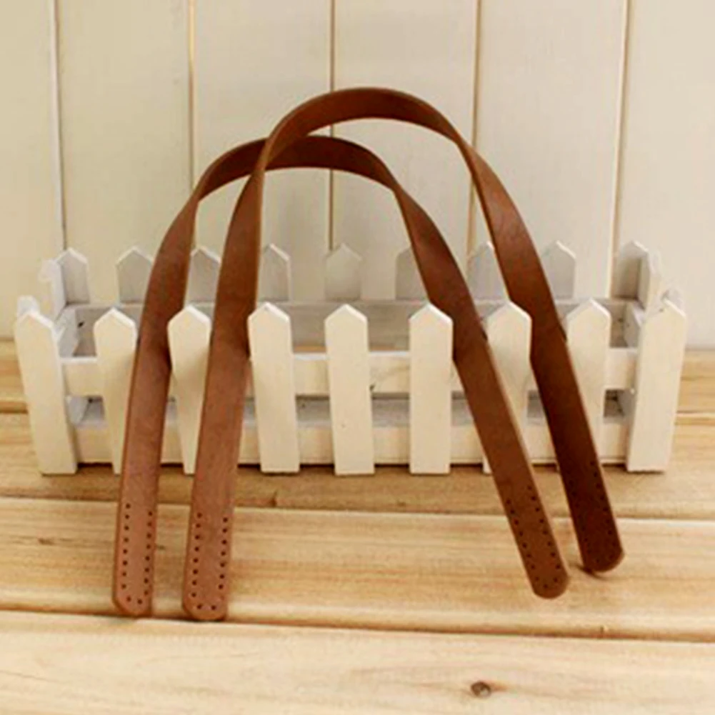 

1 Pair Women Girl PU Leather Purse Shoulder Handbag DIY Sewing Strap Handle Replacement 3 Color Bag Accessories