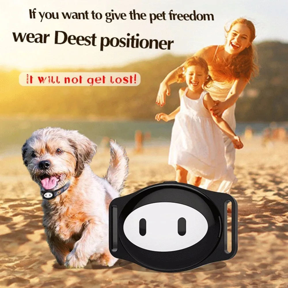  GPS/WIFI/£ Haustiere Locator Tracker Finder Mini Tracking Gerät IP68 Wasserdichte Fütterung Erinner