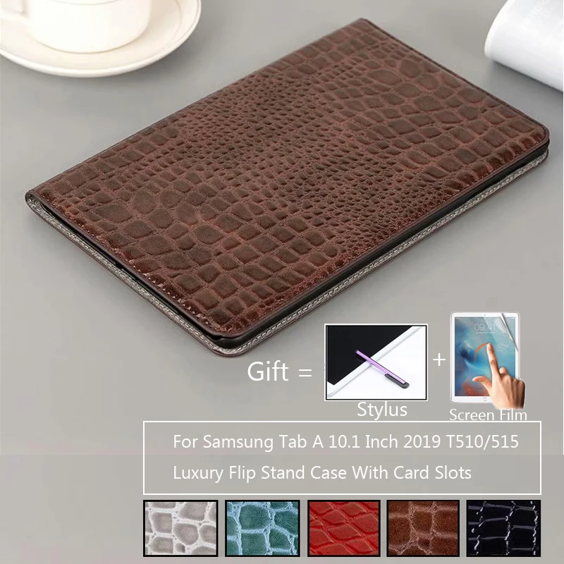 Чехол книжка с подставкой для Samsung Galaxy Tab A Роскошный чехол планшета T510 T515
