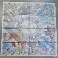HANSCARF-Temperament-Printed-100-Silk-Twill-Scarf-Women-Ladies-Square-90-Silk-Scarfs-Wraps-Shawl-Hijab