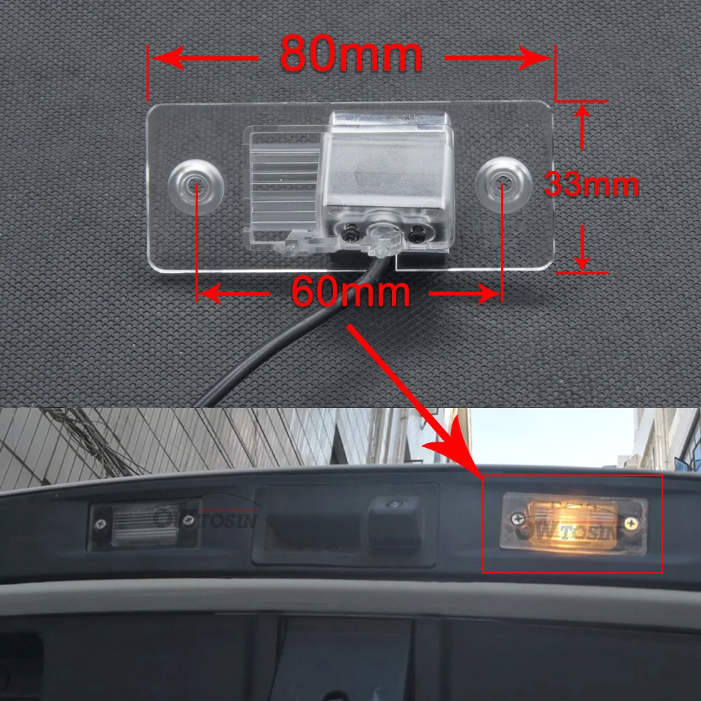 Камера заднего вида Full HD для Volkswagen VW Touareg 7L Tiguan 5N Passat B5 парковочный ЖК монитор
