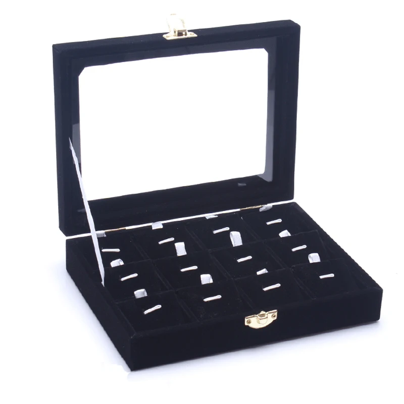 Hot Selling New Black Pendant Jewelry Display Box Jewelry Boxes Ring