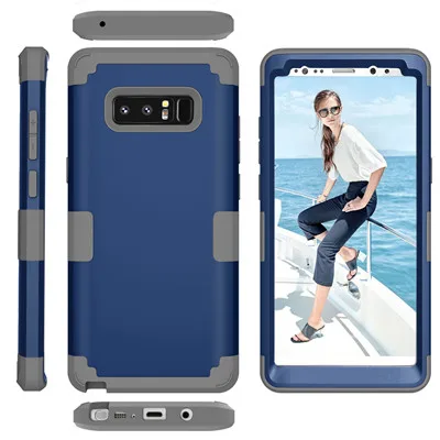 For Samsung Galaxy Note8 Case For Note8 Luxury Armor Silicone Rubber Shockproof Hard Cover Case For Samsung Galaxy Note8 Case (31)