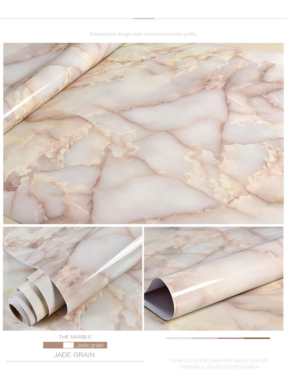 Água de Vinil Papel de Parede de Mármore Prateleira do Armário Adesivos de Parede 3 M e 5 M e 10 m Moderno à Prova d' Auto Adesivo Papel Contact Cozinha Forro da Gaveta 7 papel de parede mármore contato cozinha armário