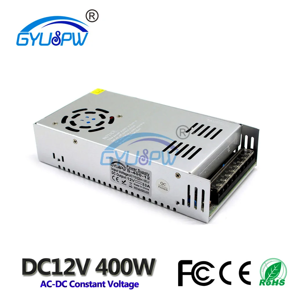 12V400W