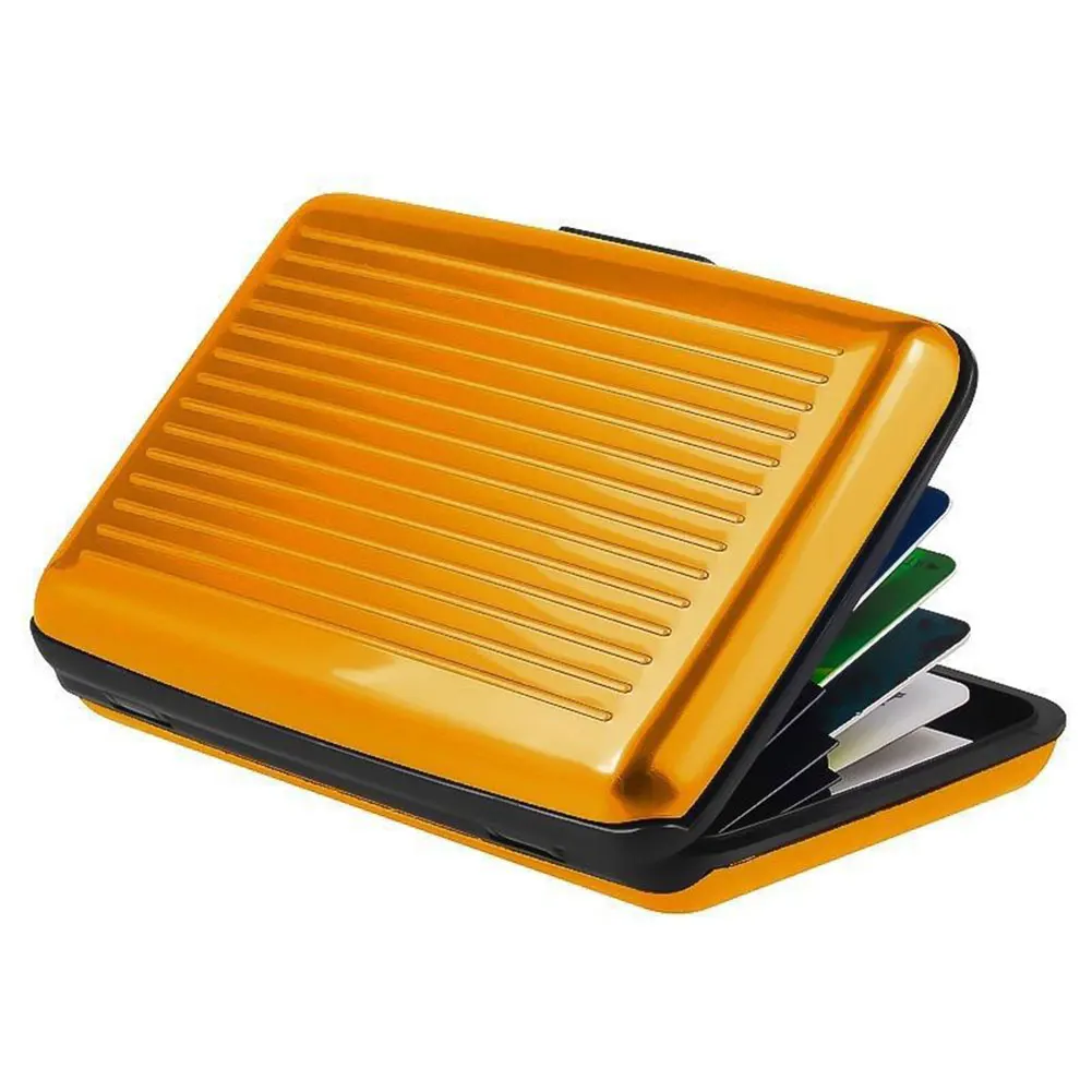 

Aluminium Alloy Wallet Credit Card Holder RFID Blocking Waterproof Purse New