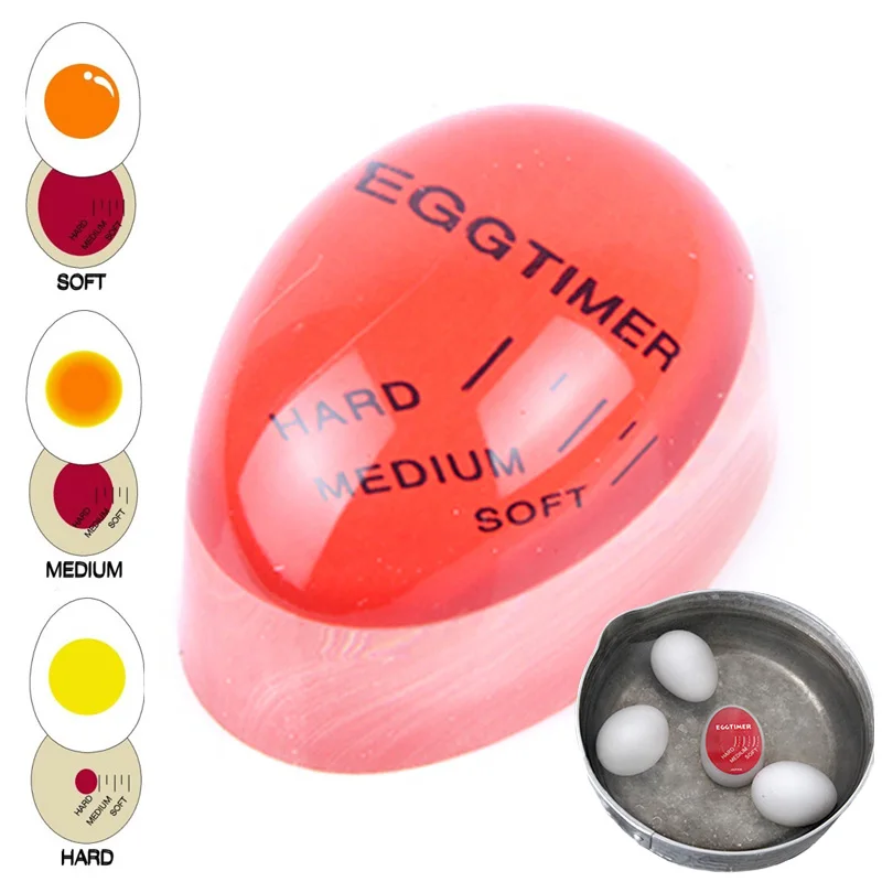 Wholesale 1pcs Egg Perfect Color Changing Timer Yummy Soft Hard Boiled