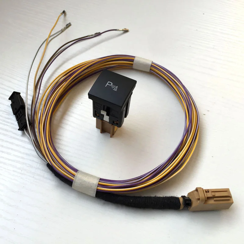 Parking Aid Assist Button Switch & Harness Fit For Golf MK6 1TD 927 122