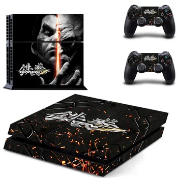 

Game Tekken 7 PS4 Skin Sticker Decal for Sony PlayStation 4 Console and 2 Controller Skin PS4 Sticker Vinyl Accessory