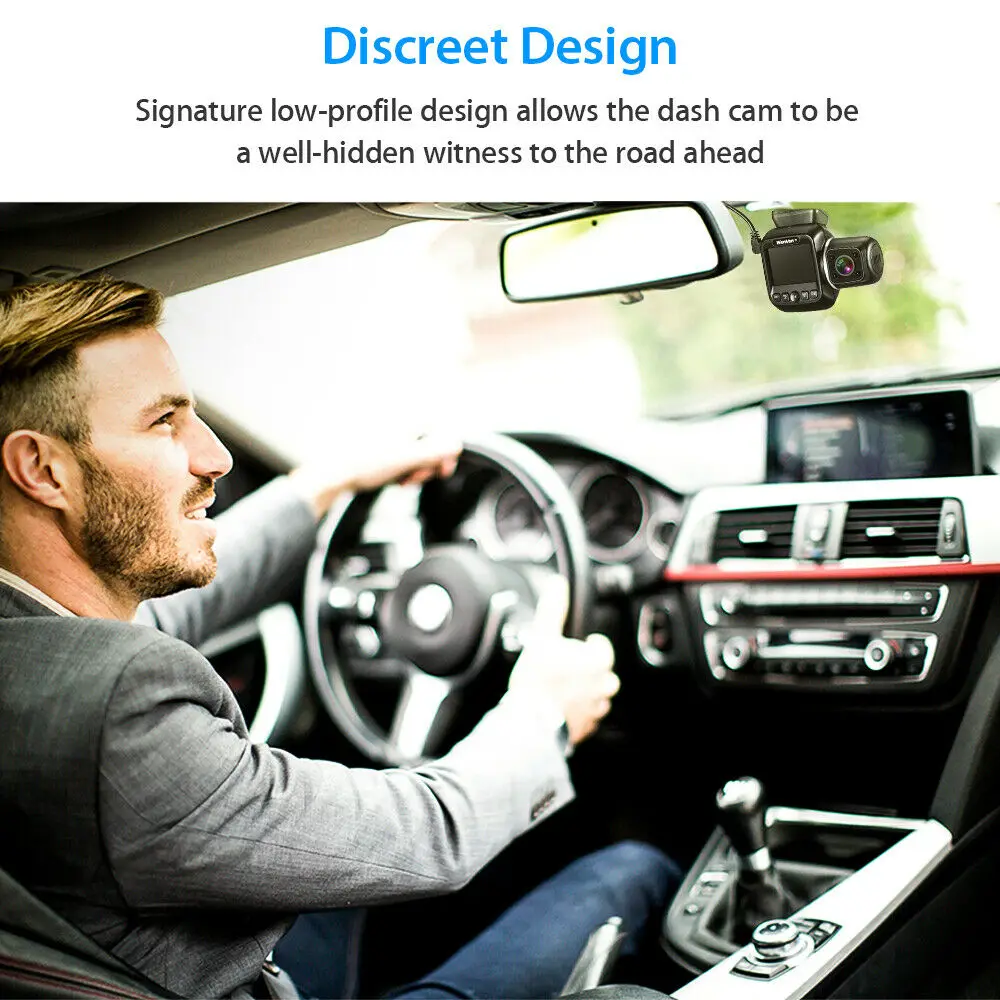 Wonvon M2 двойной объектив Dash Camera1080P 30FPS WiFi Автомобильный видеорегистратор NT96660 2