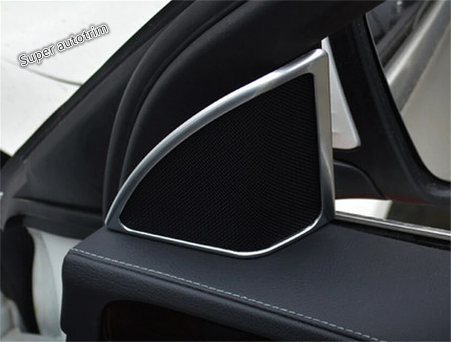 

New Interior For Mercedes Benz C Class W205 2014 2015 Front Audio Frame Speaker Cover Trim