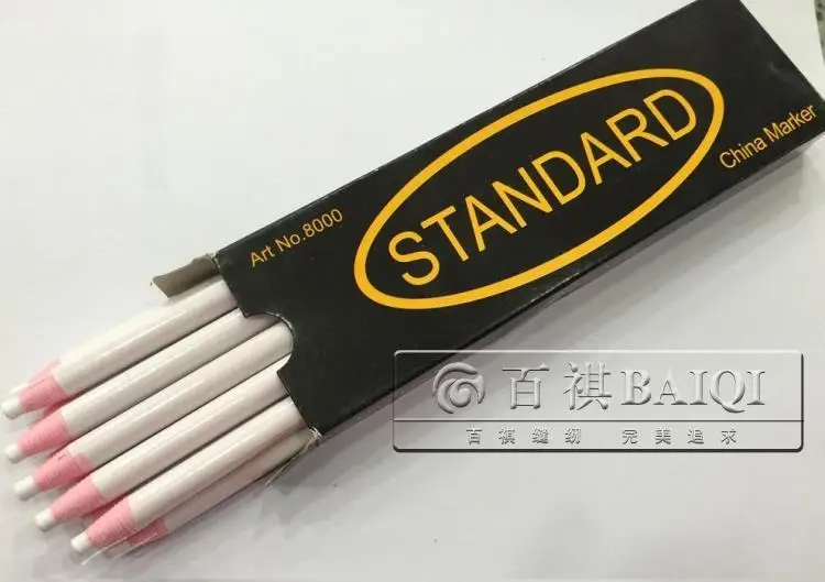 

12pcs no sharpening pencil bracing wire wax crayon white wax crayon used with line without kine