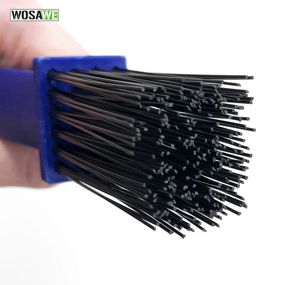 Clearance WOSAWE Bicycle Chain Cleaning Brush Set Cycling Motorcycle Gear Grunge Scrubber Brush Cleaner Tool Bike Chains Cleaners 3