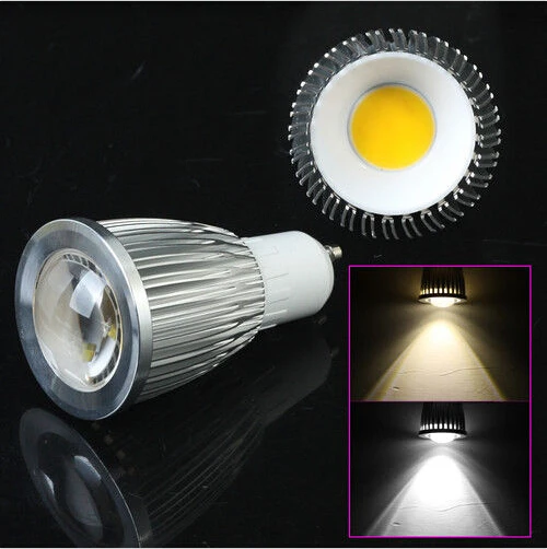 Бесплатная Доставка 1 шт. затемнения gu10/E27/GU5.3/E14/B22/MR16/9 W 12 15 w COB AC110v-2220V высокое