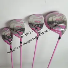 Женские клюшки для гольфа Maruman RZ полные клубы установить драйвер+ fairway wood+ Утюги графитовая клюшка для гольфа и крышка не мяч пакеты