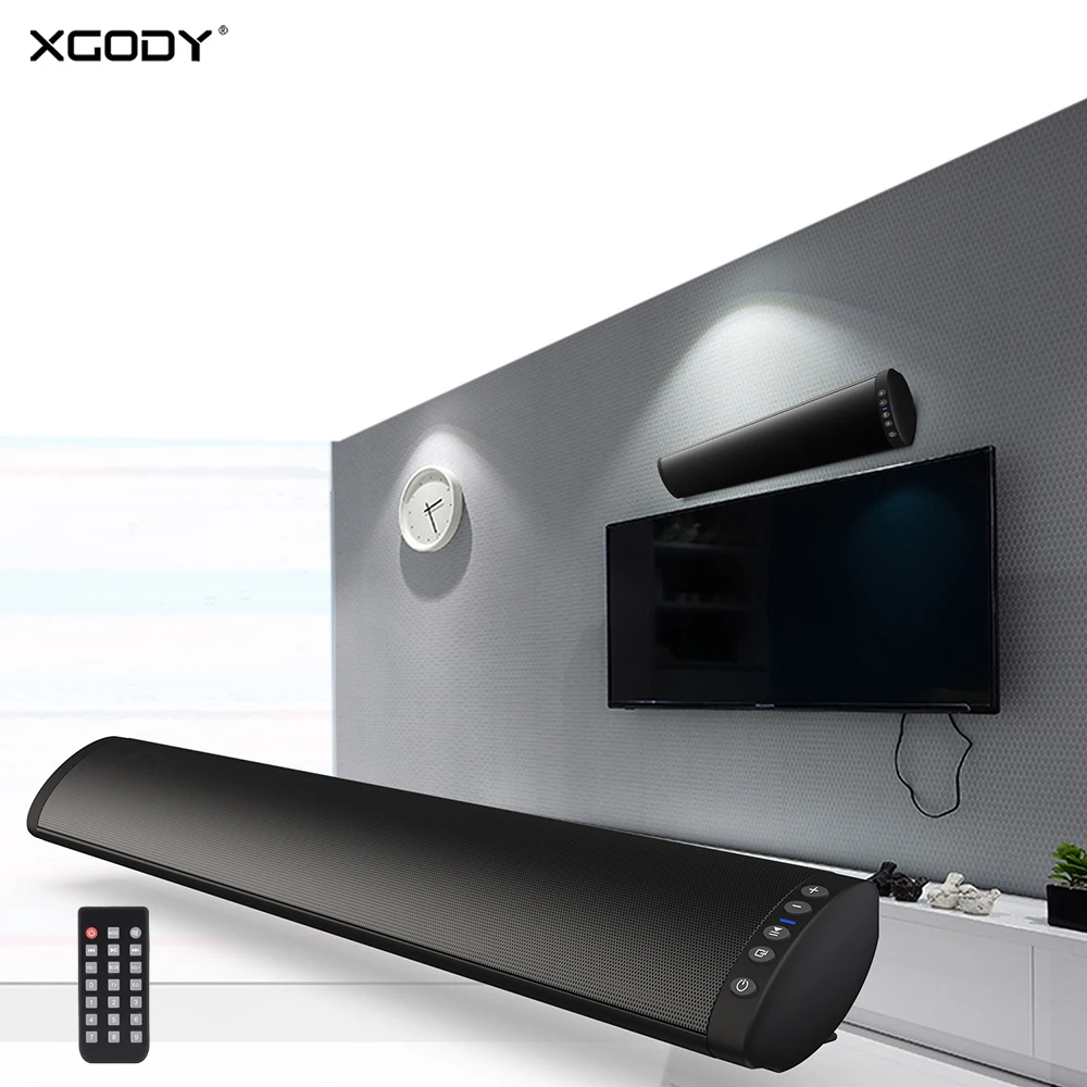 XGODY Саундбар ТВ домашний кинотеатр BS 41 20 Вт Настольный настенный стерео Бас