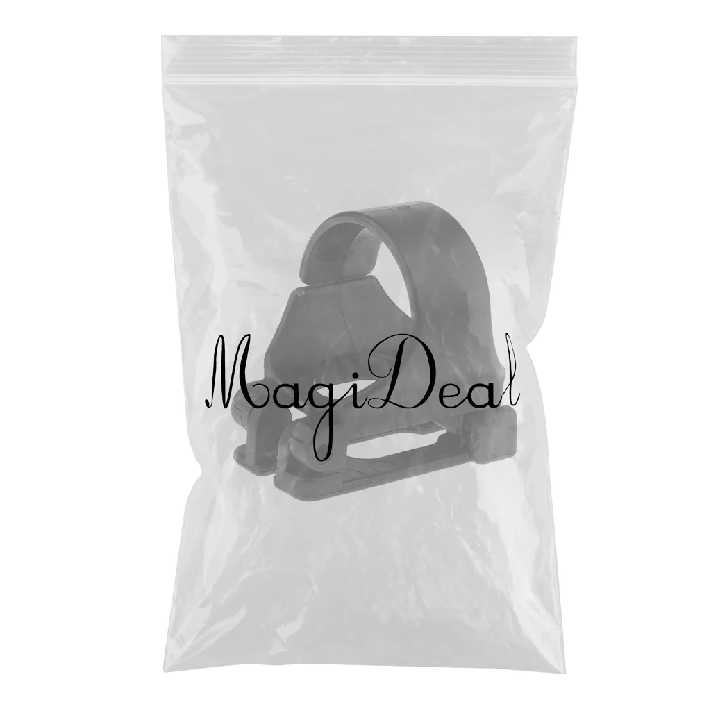 Snorkel Keeper - Scuba Diving Snorkeling Breathing Tube Holder Retainer Clip Spare Parts - Black Diving Snorkeling Equipment