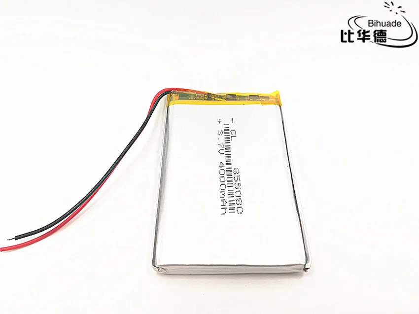 3,7 V 4000mAh 855080 805080 литий-полимерная LiPo аккумуляторная батарея для Mp3 power bank