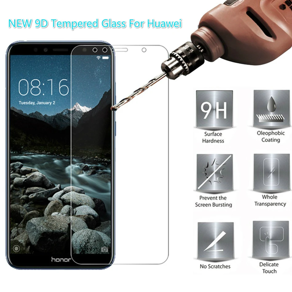 

NEW 9D Tempered Glass For Huawei P30 Pro P30 P20 Screen Protector Glass For Huawei P Smart P20 Pro P20 Lite Display Fully Glass