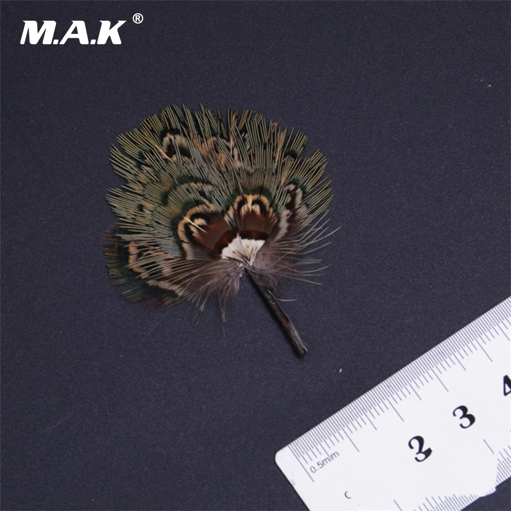 

1/6 Scale Peacock Feather Fan Models for 12 Inches Action Figure Accessories