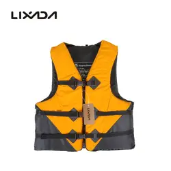 Lixada спасательный жилет профессиональный полиэстер легкий жилет для выживания плавательный лодочный дрейфующий рыболовный снасти для