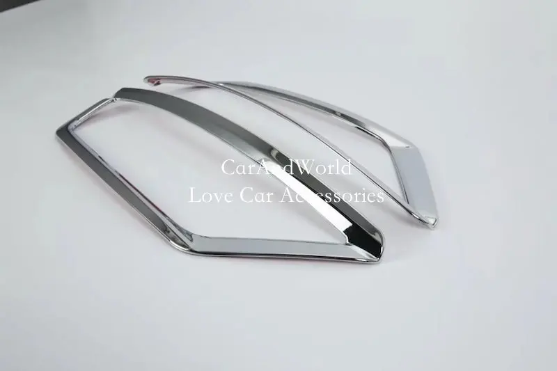 Сзади противотуманных фар Крышка Хвост горит лампа Frame наклейки Планки для Mazda CX-5 CX5 CX 5 стайлинга автомобилей аксессуары