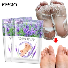 Efero 1 пара = 2 шт Детские носки для ног маска для педикюра отшелушивающая маска для ног обновление пилинг стопы скраб твердая мертвая кожа маска