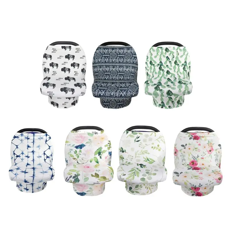 

Baby Stroller Cover Infant Car Seat Cover Nursing Cover Car Seat Canopy Multi Use Breastfeeding Cover Up Stroller and Carseat