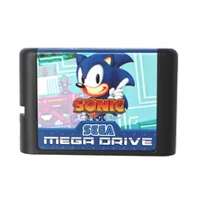 Звуковые крекеры 16 бит MD игровая карта для sega Mega Drive для Genesis