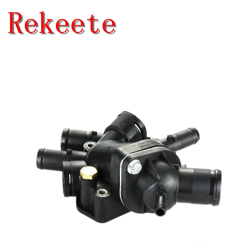 1pcs Auto cooling system thermostat for VW AUDI SEAT SKODA WATER HOSE