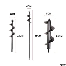 3 шт./1 Набор кольцевой экскаватор для шестигранного привода сверла нескользящий шнек сверло ржавчина-стойкий Быстрый кашпо Jun19