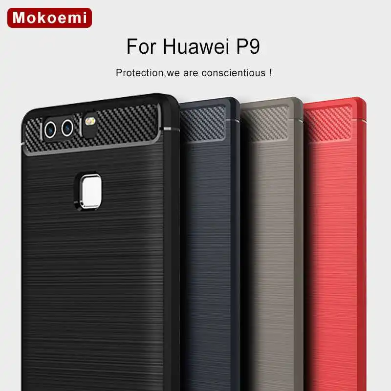

Mokoemi Fashion Shock Proof Soft Silicone 5.2"For Huawei P9 Case For Huawei P9 Cell Phone Case Cover