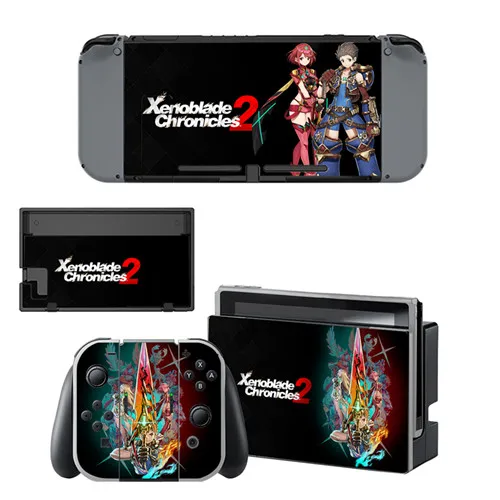 Xenoblade Chronicles 2 наклейка на кожу для nintendo Switch консоль и контроллер для NS Защитная крышка наклейка на кожу - Цвет: YSNS1023