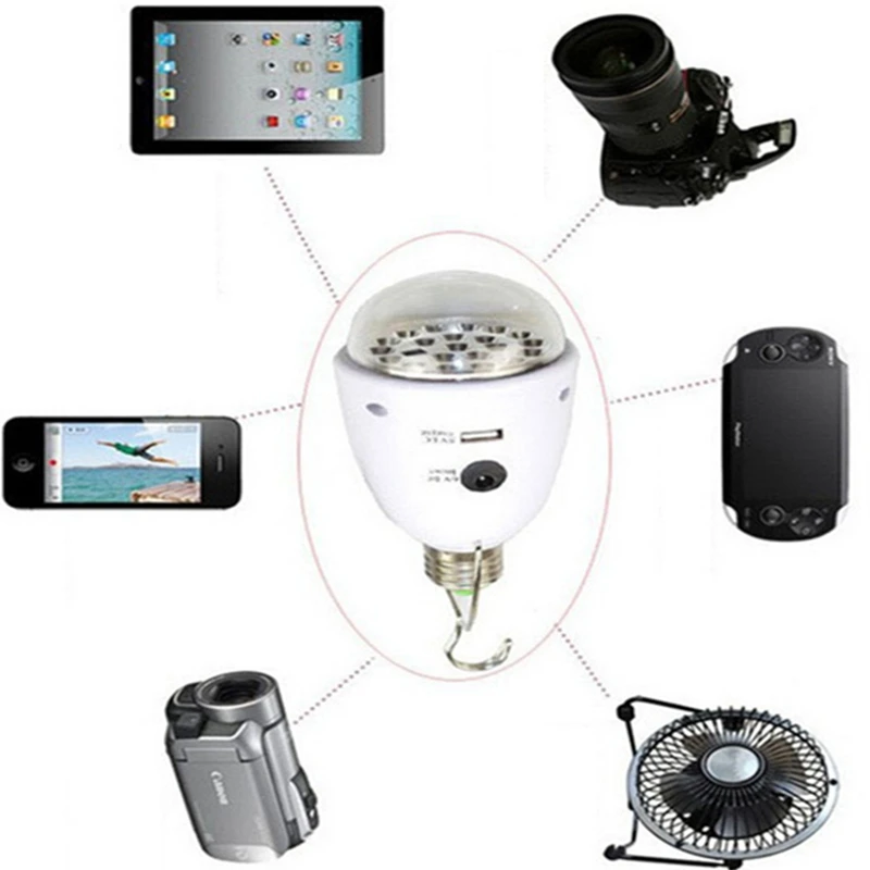 

Dimmable Remote Control Solar Lamp Indoor Multiple power supply modes LED Light 12 LEDs Outdoor Garden Path Yard Lamp