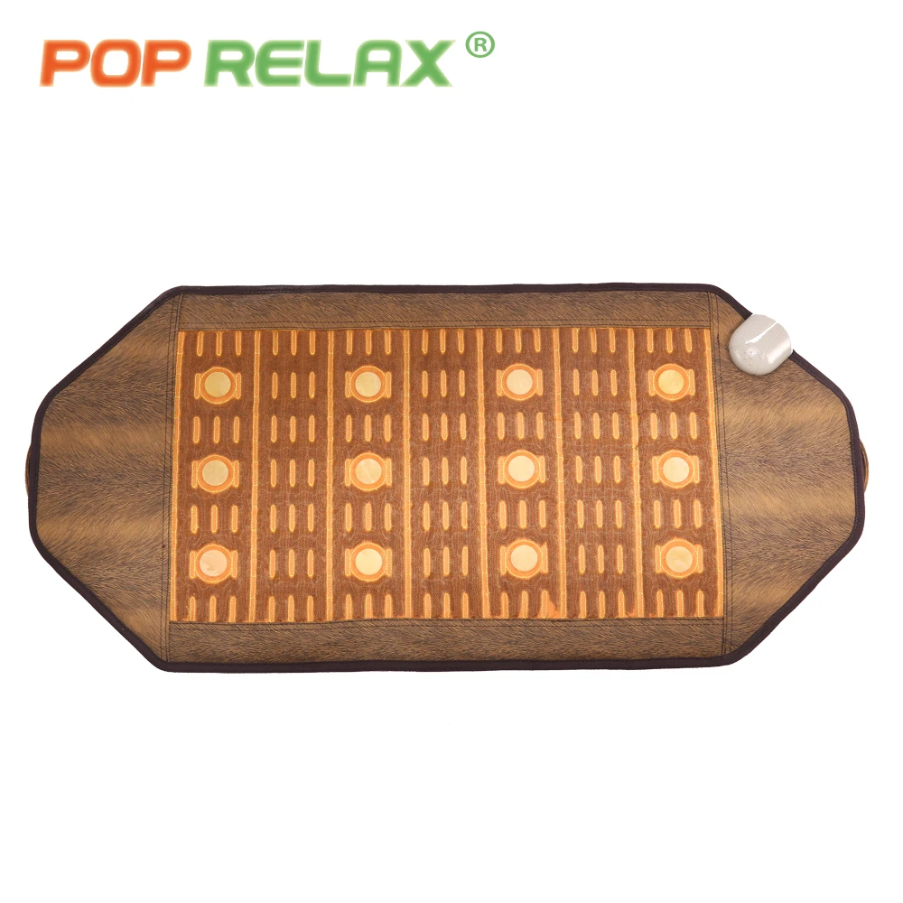  POP RELAX natural Jade stone massage mat health care far infrared physiotherapy thermal electric he