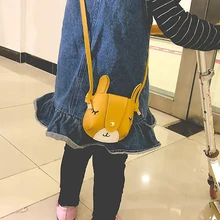 Новые Сумки из искусственной кожи с рисунком оленя для маленьких девочек 14*2*13 см, милые сумки-мессенджеры с кнопками принцессы и сумки на плечо