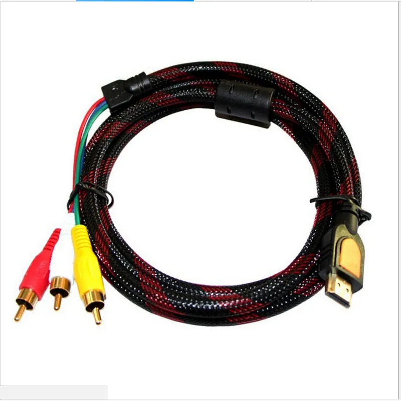 

Color difference line network set-top box HD TV computer adapter cable m5