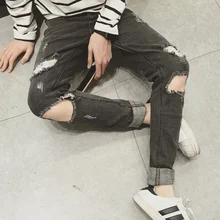 Брюки мужские женский Скейтборд Спортивные штаны брюки карго хип хоп стрейч-брюки черного цвета 1311