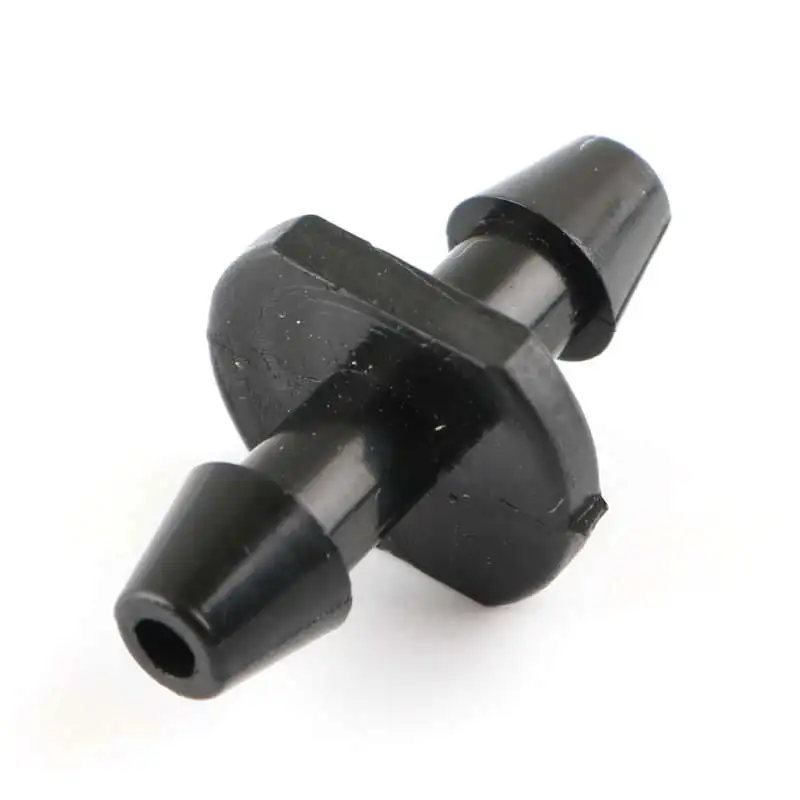 

40 Pcs 3/5 Mm Double Barbed Hose Couplings Garden Irrigation Garden Greenhouse Mini Irrigation System Nozzle Connection