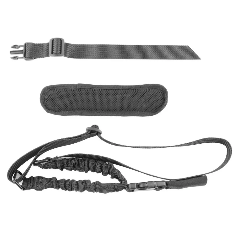 

Adjustable Durable Tactical Military Single One Point Bungee Sling Swivel Strap With Quick Detach Connector Hunting Strap