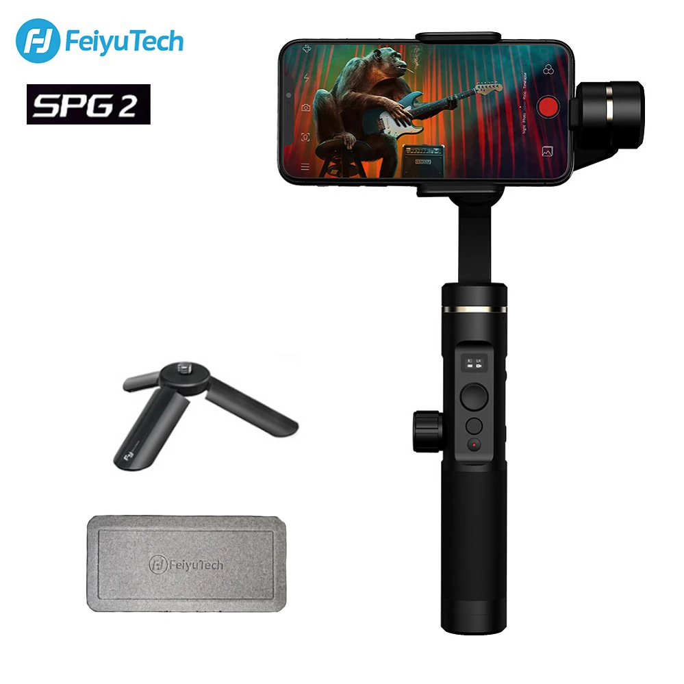 

FeiyuTech SPG2 3-Axis Handheld Stabilizer Gimbal Aluminum for Smartphone iphone XS X 8 7 OPPO Samsung Note 8 ViVO Mobile phones