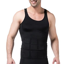 Мужской корсет для похудения, для живота, формирователь, для бега, жилет для живота, талия, рубашка с поясом, черное Корректирующее белье, для талии, рубашки